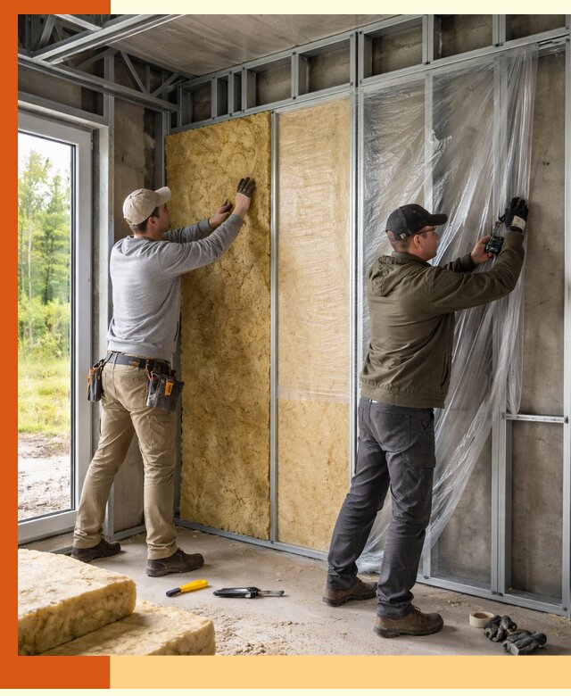 Утепление дома из ЛСТК в Кстово с гарантией качества и эффективности