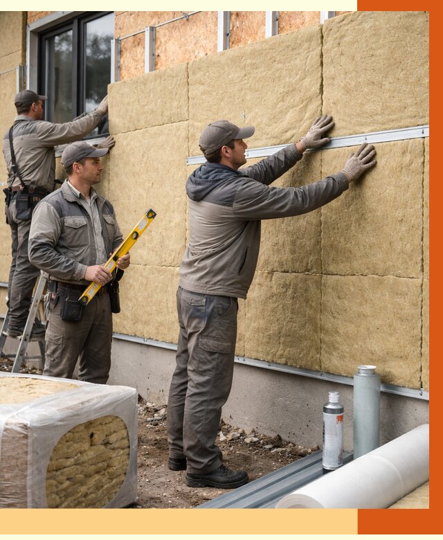 Утепление дома из SIP панелей в Кстово от 6314 руб./м² под ключ | ТепломастерКсв