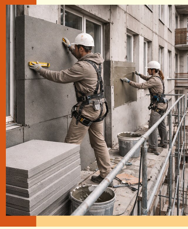 Утепление квартиры снаружи под ключ в Кстово