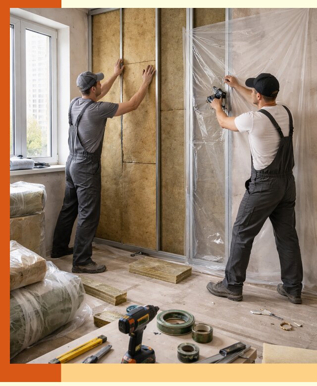 Утепление квартиры изнутри профессионально в Кстово