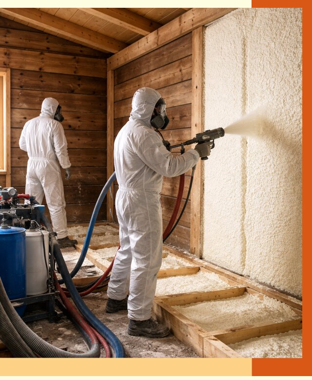 Утепление бани ппу в Кстово под ключ от 4277 руб./м2 | ТепломастерКсв - напыление и монтаж ппу