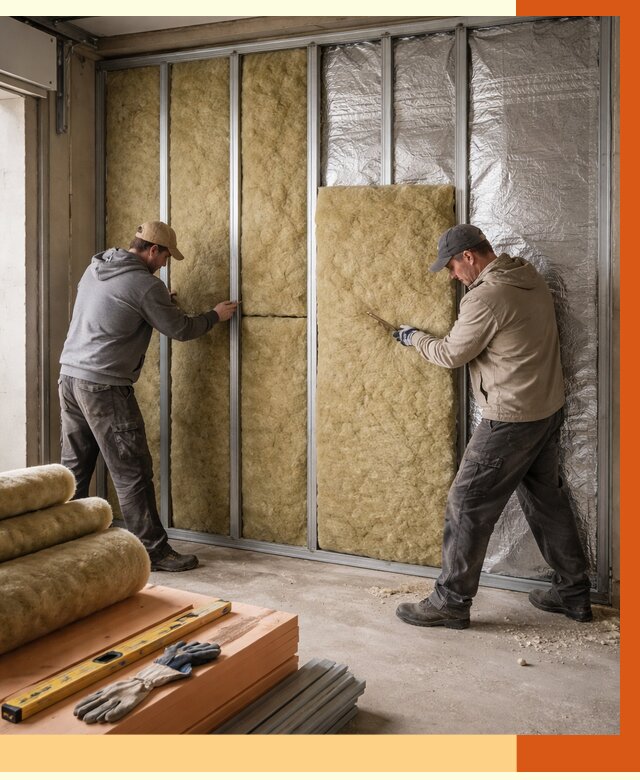 Утепление гаража изнутри в Кстово от 7638 руб/м2 — работы и цена | ТепломастерКсв