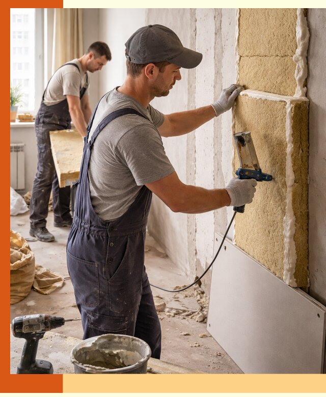 Утепление стен изнутри в Кстово — качественно и эффективно