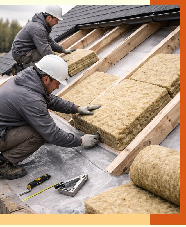 Утепление крыши в Кстово от 1884 руб./м2 — комплексное утепление кровли | ТепломастерКсв