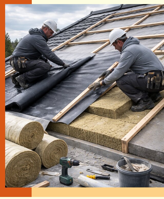 Утепление крыши снаружи в Кстово: профессиональная теплоизоляция