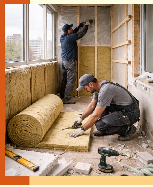 Утепление балкона под ключ в Кстово качественно и быстро