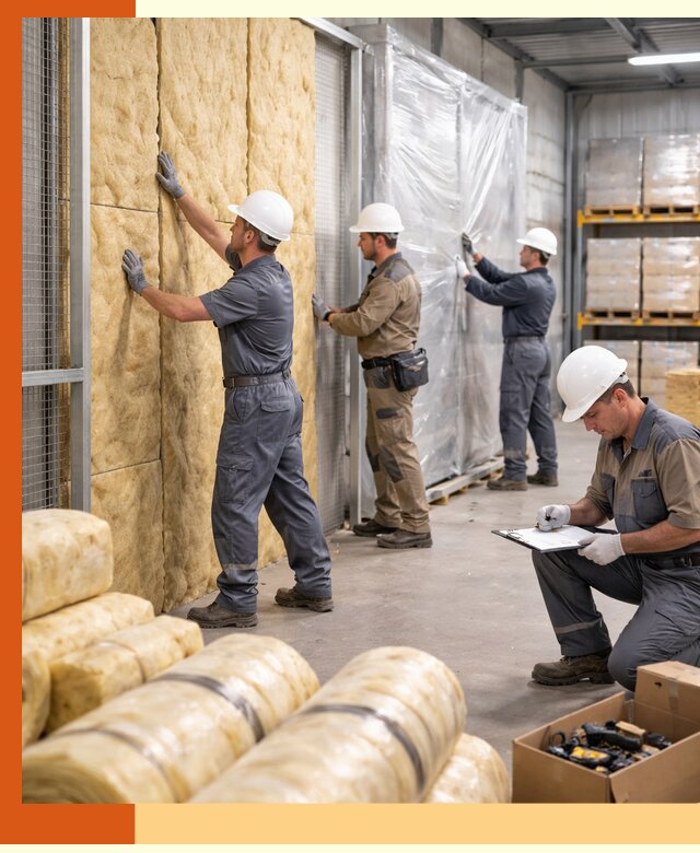 Утепление склада готовой продукции в Кстово качественно и быстро