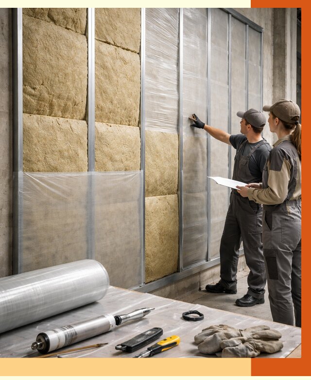 Утепление склада химсырья в Кстово от 4583 руб. под ключ | ТепломастерКсв