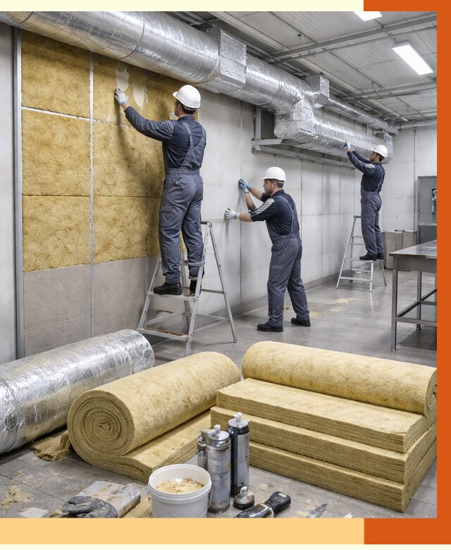 Утепление пищевого цеха в Кстово от 12730 руб./м² — комплексно под ключ | ТепломастерКсв