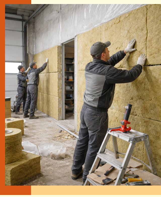 Утепление автосервиса и мастерских в Кстово качественно и надёжно