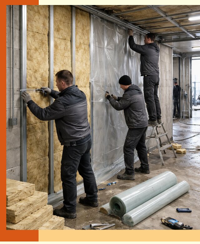 Профессиональное утепление автомойки в Кстово для любого типа помещений