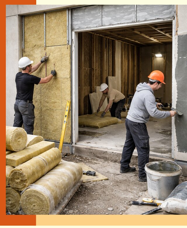 Утепление торгового павильона в Кстово — качественно и энергоэффективно