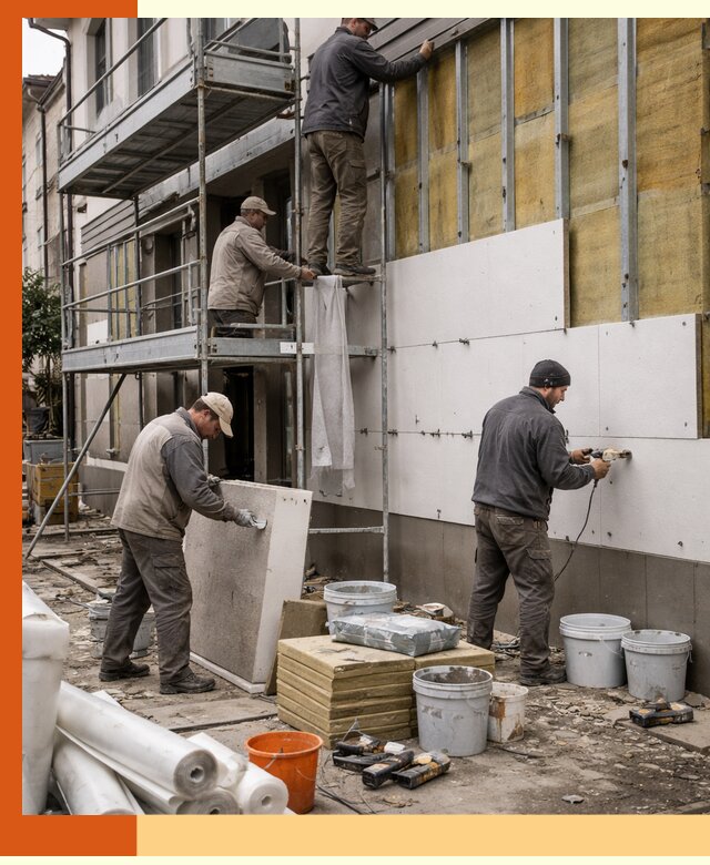 Утепление гостиницы под ключ в Кстово с гарантией качества