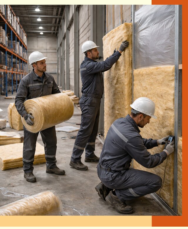 Утепление логистического центра в Кстово от 4583 руб/м² под ключ | ТепломастерКсв