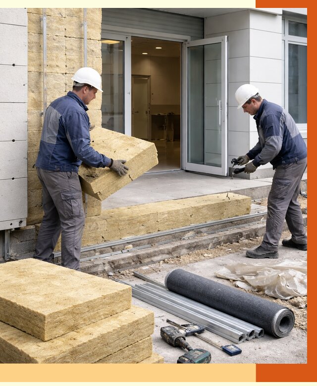 Утепление медицинского центра в Кстово под ключ от 12730 руб./м² | ТепломастерКсв