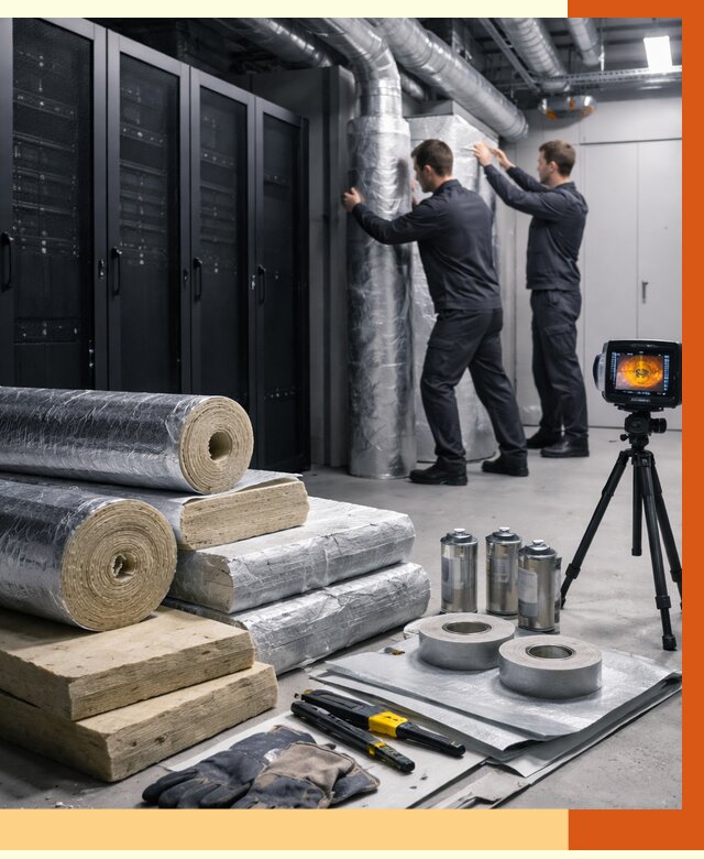 Утепление серверной в Кстово от 8656 руб./м² — комплексно под ключ | ТепломастерКсв