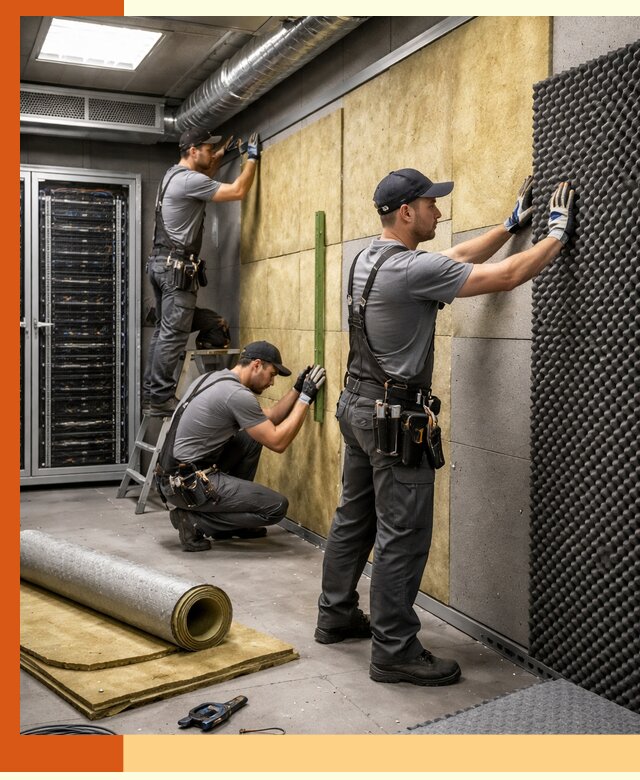 Утепление серверной комнаты профессионально в Кстово