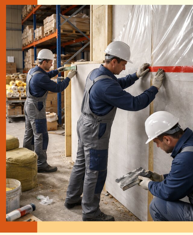 Утепление теплого склада под ключ в Кстово