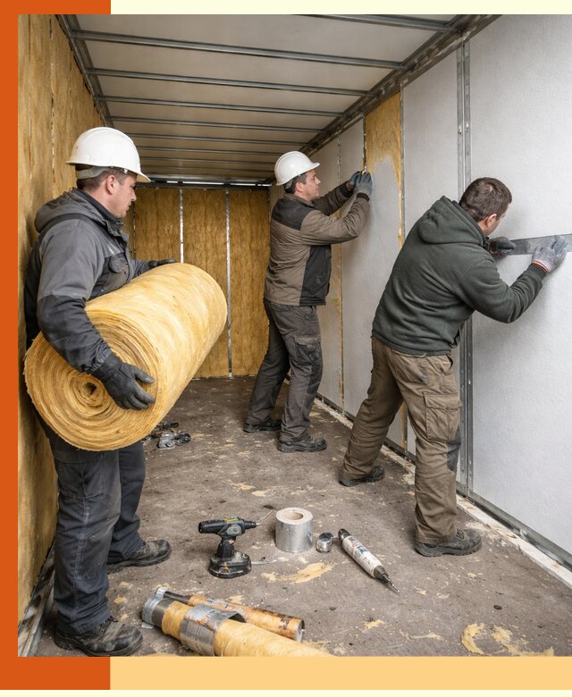 Утепление рефрижераторного контейнера в Кстово профессионально и надежно