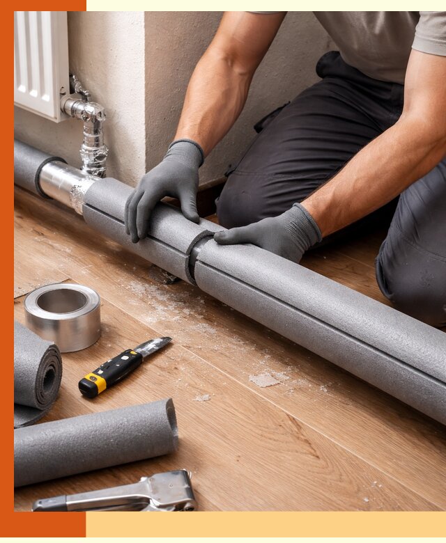 Утепление труб отопления в Кстово: теплоизоляция и защита сети