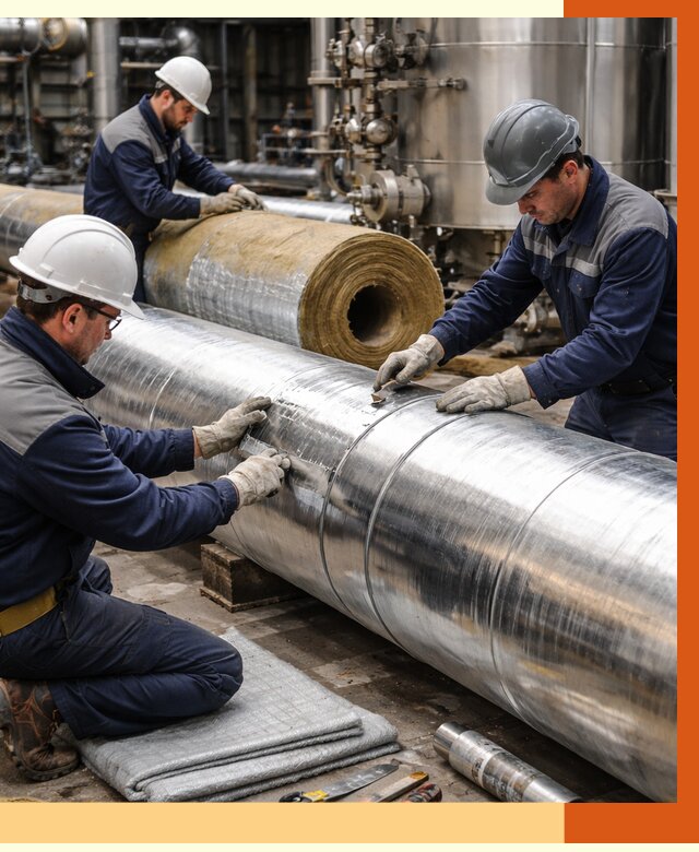 Утепление технологического оборудования в Кстово от 4277 руб. за м2 | ТепломастерКсв