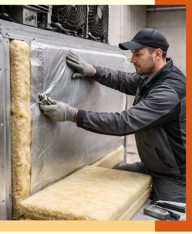 Утепление холодильного агрегата в Кстово от 8656 руб. под ключ | ТепломастерКсв