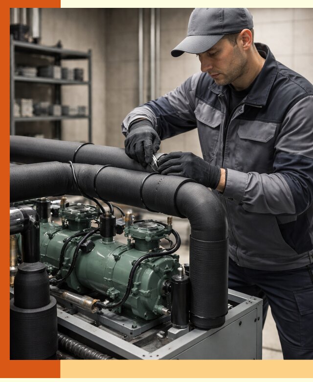 Утепление холодильного агрегата и теплоизоляция в Кстово