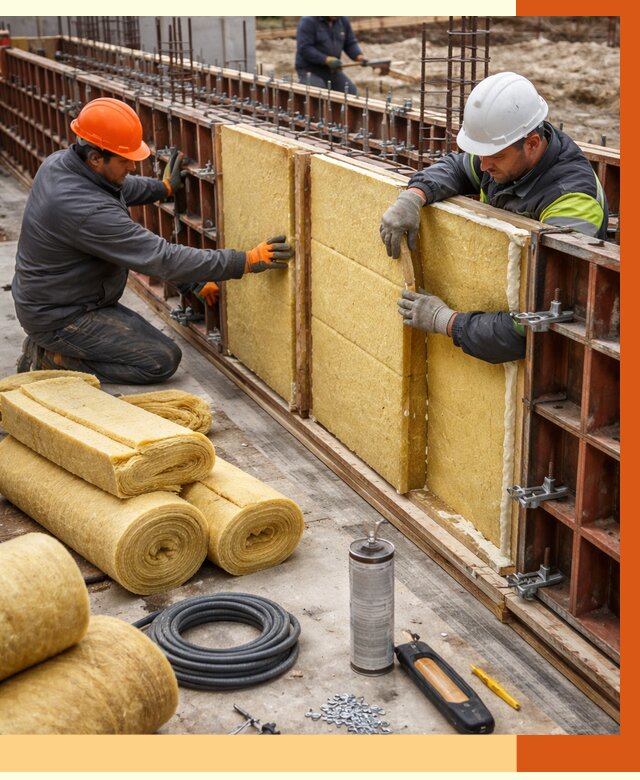 Теплоизоляция опалубки в Кстово от 7332 руб. за м2 — услуги и монтаж | ТепломастерКсв