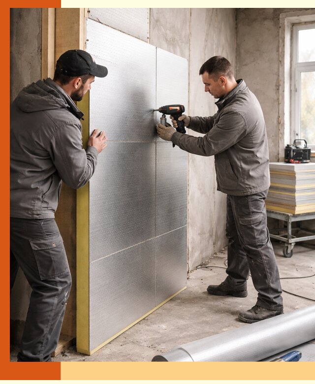 Утепление PIR панелями домов и зданий в Кстово