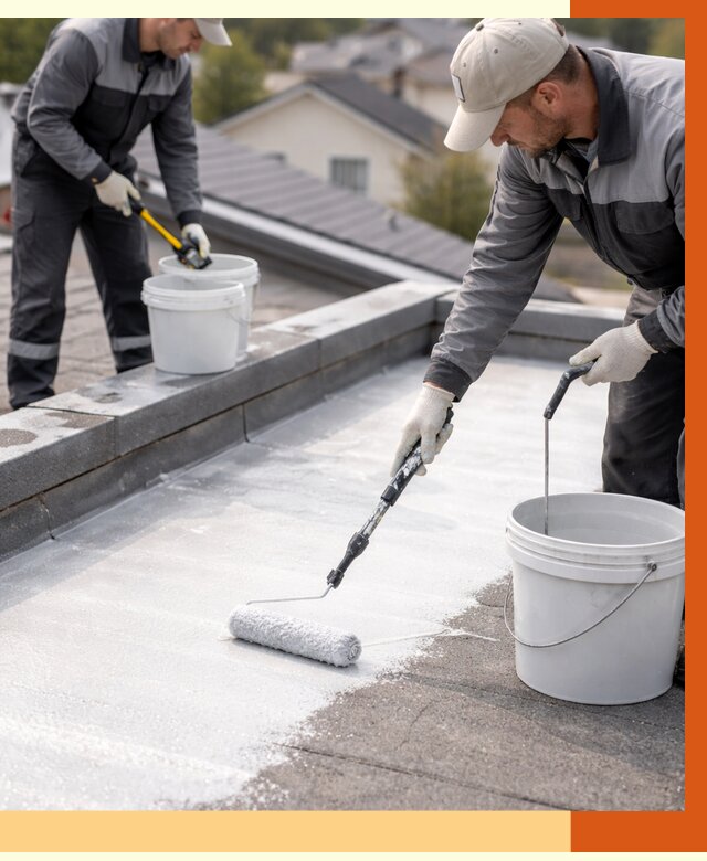 Утепление кровли жидкой теплоизоляцией в Кстово от 2190 руб./м2 | ТепломастерКсв