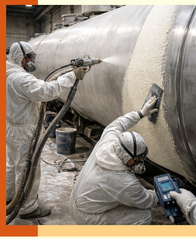 Утепление автоцистерн жидкой теплоизоляцией в Кстово