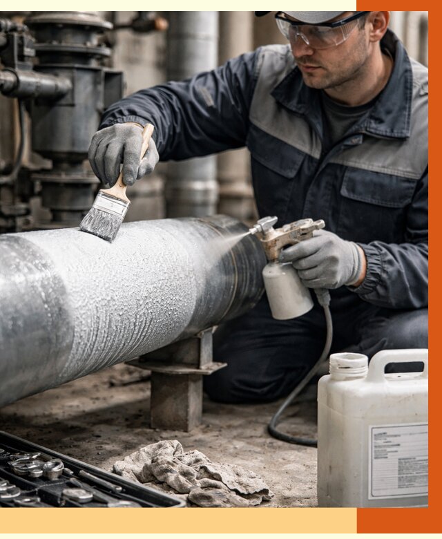 Утепление оборудования жидкой теплоизоляцией в Кстово от 4583 руб. | ТепломастерКсв