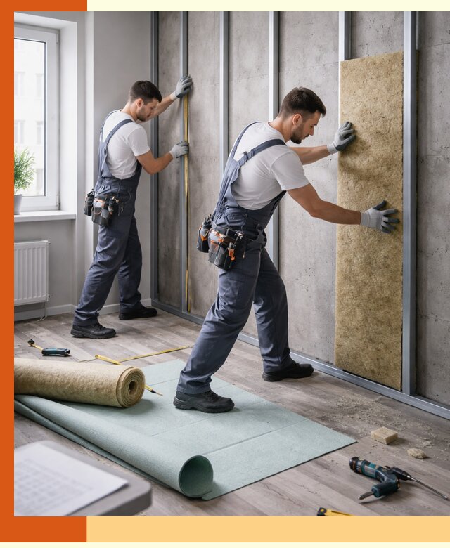 Шумоизоляция квартиры под ключ в Кстово — профессионально и гарантированно