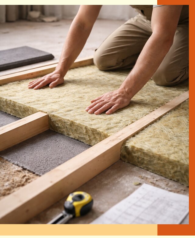 Шумоизоляция пола в Кстово от 1273 руб./м² — профессиональная звукоизоляция | ТепломастерКсв