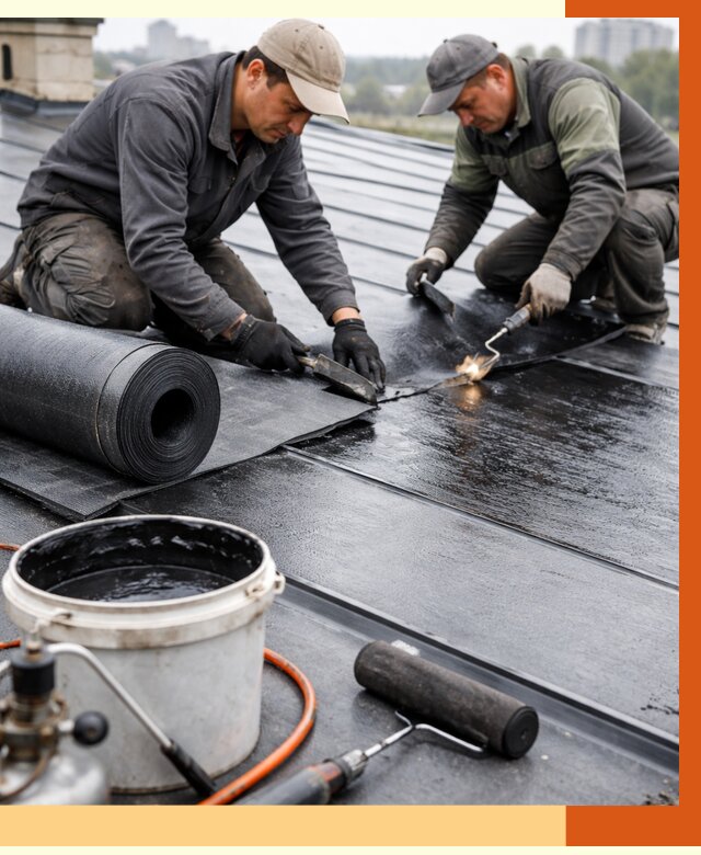 Гидроизоляция фальцевой кровли в Кстово от 7638 руб. под ключ | ТепломастерКсв