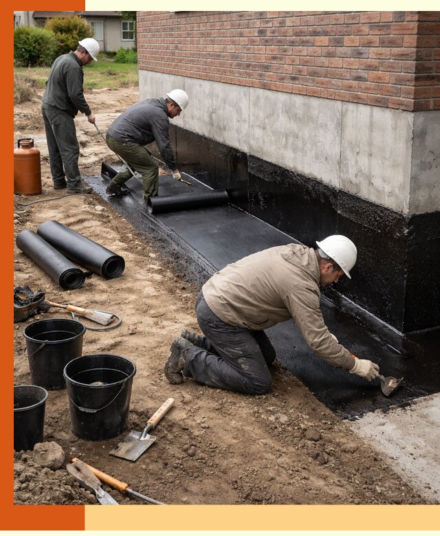 Гидроизоляция фундамента в Кстово: надежная защита строений