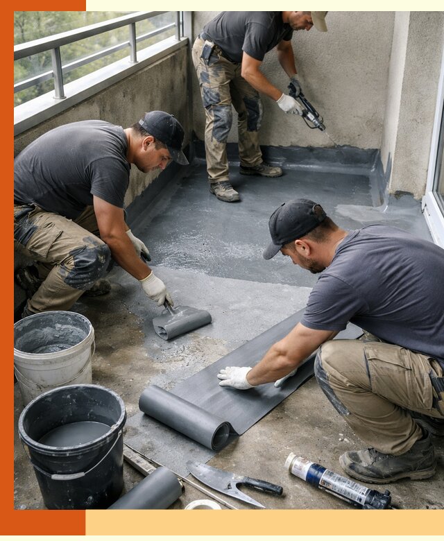 Гидроизоляция балкона в Кстово: надежная защита от протечек