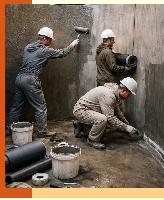 Гидроизоляция резервуара профессионально в Кстово