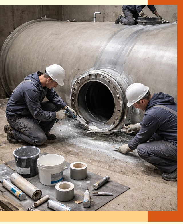Гидроизоляция резервуара с топливом в Кстово от 76380 руб. под ключ | ТепломастерКсв